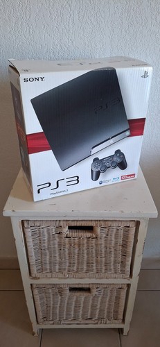 Ps3 slim noir 120go - slim, boite