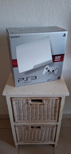Ps3 slim blanche 320go - blanche, en