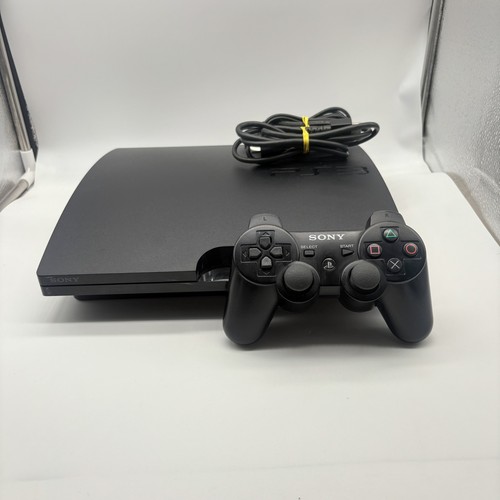 Sony playstation slim - 3, nera