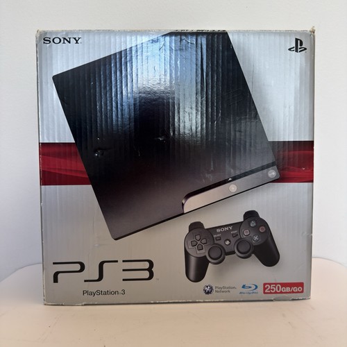 Ps3 slim 250gb boxata sony - slim,