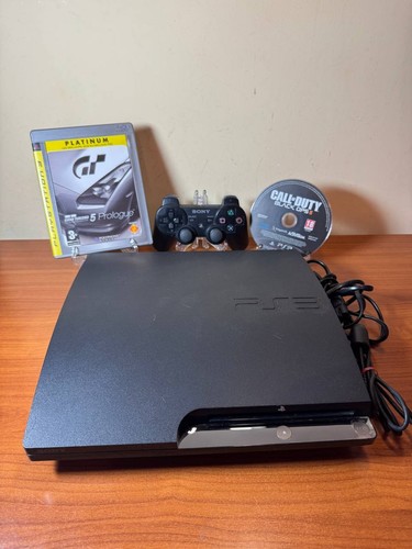 Console playstation ps3 slim - console,