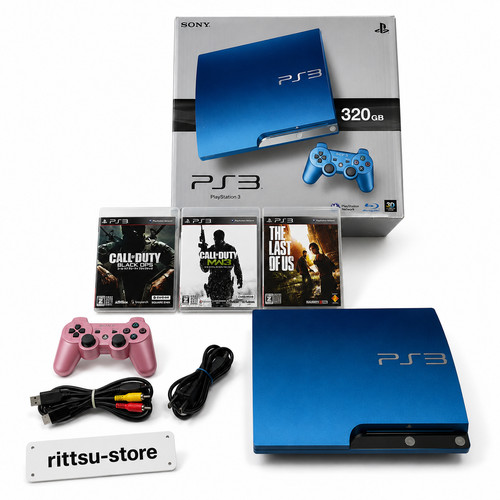 Console ps3 splash - ps3, blue
