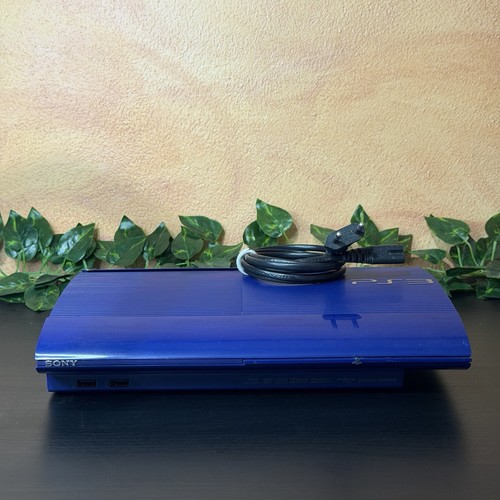 Ps3 super slim - 500, blu