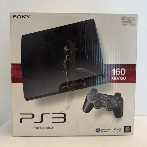Ps3 slim console 160gb boxata - console,